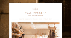 Desktop Screenshot of evanberding.com